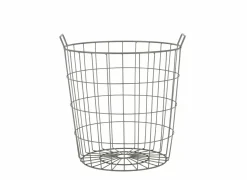 Oogstmand M 42,3x40,2x43,7cm - ijzer - grijs