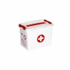 Opbergbox Q Line First aid 9L - 30x20x22cm