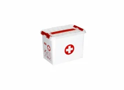 Opbergbox Q Line First aid 9L - 30x20x22cm