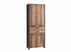 Opbergkast Clif-B 86x42x221cm - decor - old wood