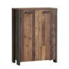 Opbergkast Clif-B 86x42x115cm - decor - old wood & beton