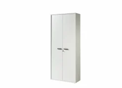 Opbergkast Pronto 1 90x216x40cm - melamine - wit