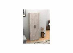 Opbergkast 60x40x180cm - decor - new grey oak
