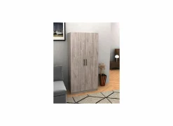 Opbergkast 80x40x180cm - decor - new grey oak