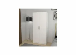 Opbergkast 80x40x180cm - decor - snow white