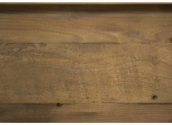 Opbergkoffer Opium 130x48x45cm - gerecycleerd den massief - naturel