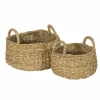 Opbergmand Ophelia set van 2 - zeegras - naturel