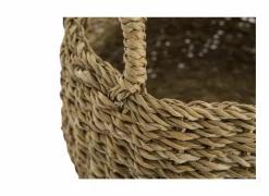 Opbergmand Ophelia set van 2 - zeegras - naturel