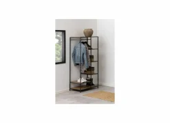 Opbergrek 77x45x165cm - decor - eik