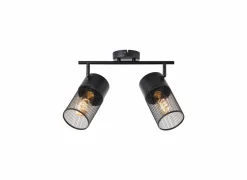 Opbouwspot Kamolo met 2 spots 2x40W E27