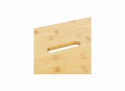 Opstapje 26x25x38,5cm - bamboe 1 trede