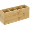 Organizer 22,4x7,1xH9,9cm - bamboe - naturel