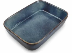 Ovenschaal Duna 27x21cm - stoneware - blauw