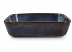 Ovenschaal Duna 21x17cm - stoneware - blauw