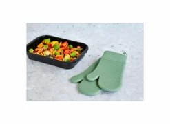 Ovenwant 29x16,5 - silicone - groen