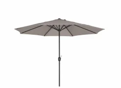 Parasol Nerissa Ø300cm taupe met beschermhoes