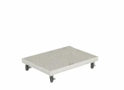 Parasolvoet op wielen enkel geschikt voor Agape parasol 50kg