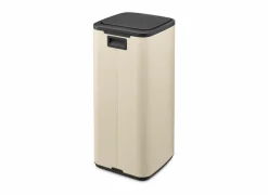 Pedaalemmer Bo Brabantia 30L - staal - soft beige