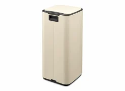 Pedaalemmer Bo Brabantia 30L - staal - soft beige