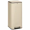Pedaalemmer Delta 30L - staal - beige