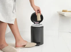 Pedaalemmer NewIcon Brabantia - 3L - confident grey