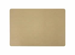 Placemat Mira 49x33cm - PU-leer - goud