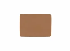 Placemat Togo 45x33cm - lederlook - indian tan