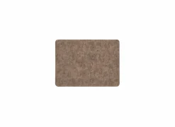 Placemat Truman  33x45cm - lederlook - koffie