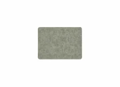 Placemat Truman  33x45cm - lederlook - houtskool