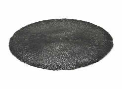 Placemat Vene Ø38cm - kunststof - zwart