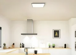 Plafondlamp Briston 45x45x5cm - kunststof & metaal - zwart