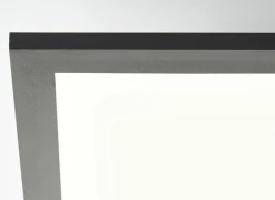 Plafondlamp Briston 45x45x5cm - kunststof & metaal - zwart