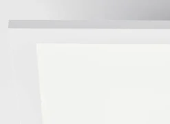 Plafondlamp Briston 45x45x5cm - kunststof & metaal - wit