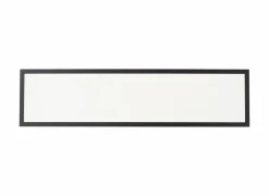 Plafondlamp Briston 100x25x5cm - kunststof & metaal - zwart