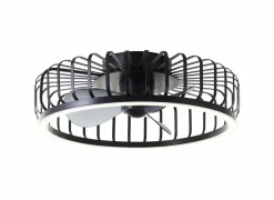 Plafondlamp Capo met ventilator Ø48cm - kunststof & metaal - wit