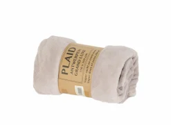 Plaid Antwerpen 150x200cm - microvezel - oudroze