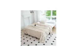 Plaid Canada 150x200cm - microvezel - beige