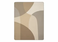 Plaid Lava Light 150x200cm - polyester & katoen - beige