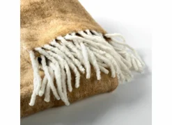 Plaid Libbe 130x170cm - acryl - bruin