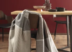 Plaid Maze Stone 150x200cm - polyester & katoen - multicolor