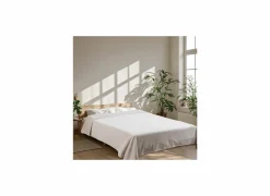 Plaid Oxford 150x200cm - polyester - beige