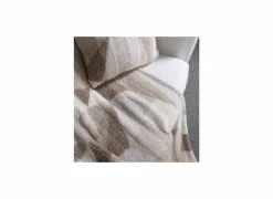 Plaid Porto 150x200cm - polyester - café au lait