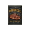 Plakkaat Barbecue 40x30cm - metaal - multicolor