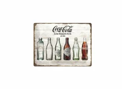 Plakkaat Coca Cola 40x30cm  - metaal - multicolor