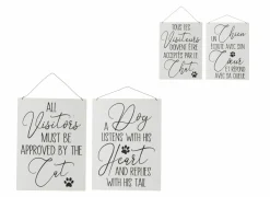 Plakkaat Dog Cat 26,5x35cm