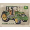Plakkaat John Deere 15x20cm - metaal - meerkleurig