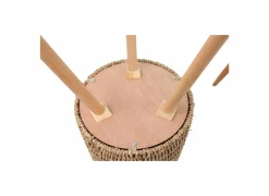 Plantenstandaard Reva set van 3 - zeegras - naturel