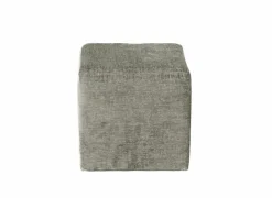 Poef Daddy 41x41cm - ribfluweel - beige