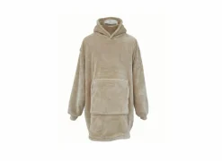 Poncho Argentina 115x80cm - microvezel - crème