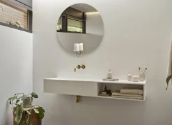 Pot met Deksel Ø10x7,5cm - keramiek - zand